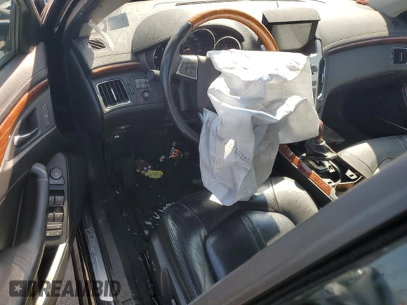2010 Cadillac CTS Luxury with VIN 1G6DF5EG7A0137332, listed as a Copart auction lot 52984855 with 117,807 mi miles and Salvage Title. Bid and sale history available at carsss.com. Image 8.