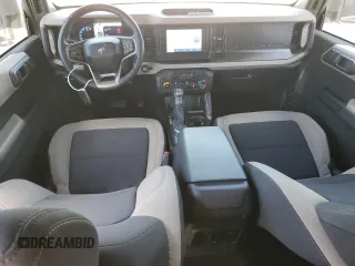 2021 Ford Bronco with VIN 1FMDE5BH3MLA85211, listed as a Copart auction lot 50122715 with 47,836 mi miles and Salvage title. Bid and sale history available at DreamBid. Image 8.