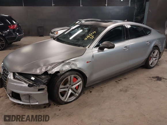 2018 Audi A7 Prestige with VIN WAU23AFC4JN034435, listed as a IAAI auction lot 41193774 with 61,833 mi miles. Bid and sale history available at carsss.com. Image 19.