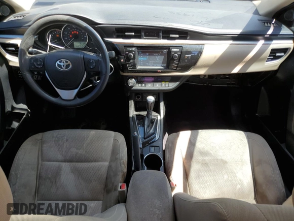 2016 Toyota Corolla L with VIN 5YFBURHE8GP411938, listed as a Copart auction lot 49212815 with 124,675 mi miles and Salvage Title. Bid and sale history available at DreamBid. Image 8.