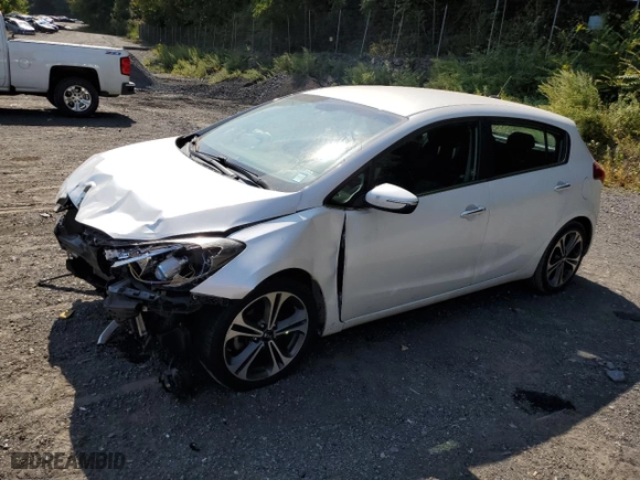 2016 Kia Forte 5-Door EX with VIN KNAFX5A8XG5629444, listed as a Copart auction lot 70955694 with 80,475 mi miles and Salvage Title. Bid and sale history available at carsss.com. Image 1.