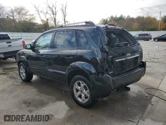 2009 Hyundai Tucson SE with VIN KM8JN72D69U974579, listed as a Copart auction lot 76964564 with 98,569 mi miles and Non Repairable. Bid and sale history available at carsss.com. Image 2.