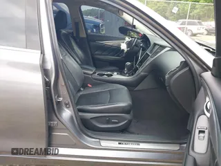 2015 Infiniti Q50 Premium with VIN JN1BV7AP7FM338434, listed as a IAAI auction lot 42158445 with 115,685 mi miles and . Bid and sale history available at DreamBid. Image 5.