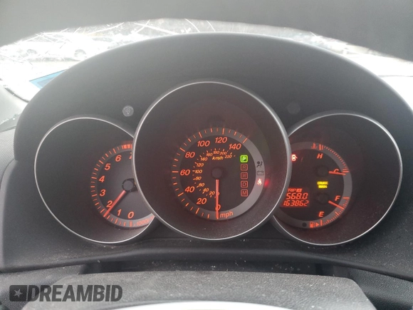 2004 Mazda 3 s with VIN JM1BK323X41163279, listed as a Copart auction lot 88756245 with 163,862 mi miles and Salvage Title. Bid and sale history available at DreamBid. Image 9.