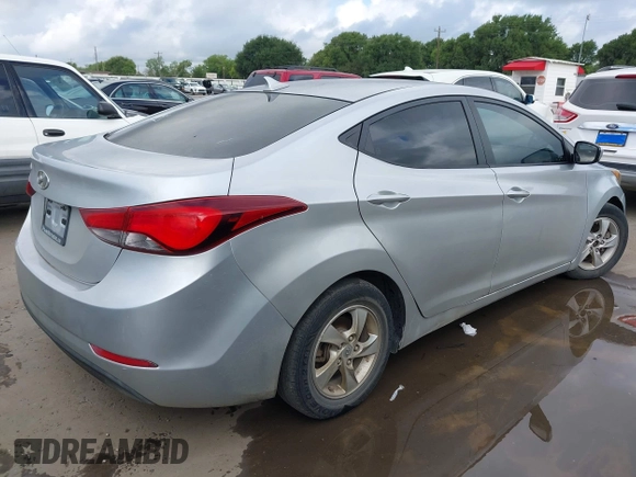 2014 Hyundai Elantra SE with VIN 5NPDH4AEXEH526030, listed as a IAAI auction lot 42595985 with 215,580 mi miles and . Bid and sale history available at DreamBid. Image 4.