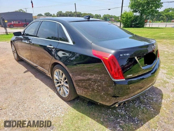 2016 Cadillac CT6 Luxury AWD with VIN 1G6KD5RS2GU160692, listed as a Copart auction lot 65585795 with 116,204 mi miles and Clean title. Bid and sale history available at DreamBid. Image 3.
