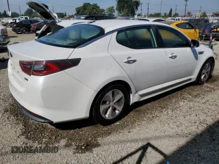 2015 Kia Optima Hybrid with VIN KNAGM4AD6F5089089, listed as a Copart auction lot 75307354 with 92,824 mi miles and Clean Title. Bid and sale history available at carsss.com. Image 3.