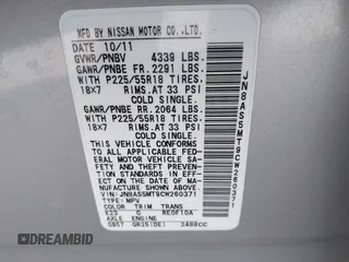 2012 Nissan Rogue SL with VIN JN8AS5MT9CW260371, listed as a IAAI auction lot 40559973 with 197,142 mi miles and . Bid and sale history available at DreamBid. Image 9.