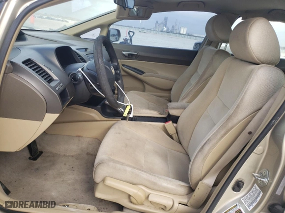 2007 Honda Civic Sdn LX with VIN 1HGFA165X7L141765, listed as a Copart auction lot 49260905 with 220,049 mi miles and Salvage Title. Bid and sale history available at carsss.com. Image 7.