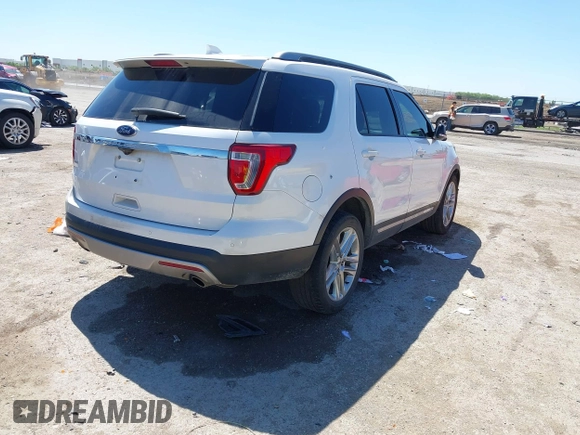 2017 Ford Explorer XLT z VIN 1FM5K7D83HGD11705, wystawiony jako IAAI lot #42064869 z przebiegiem 195 328 mil mil oraz . Historia ofert i sprzedaży dostępna na DreamBid. Obrazek 4.