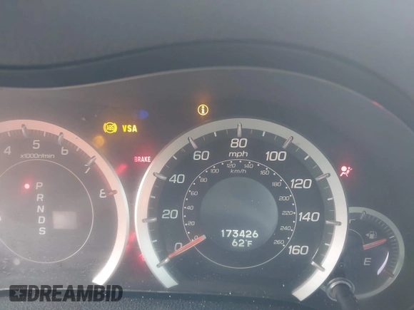 2010 Acura TSX with VIN JH4CU2F60AC015721, listed as a IAAI auction lot 42368281 with 173,426 mi miles and . Bid and sale history available at DreamBid. Image 7.