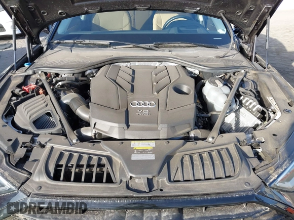 2021 Audi A8 with VIN WAU8DAF82MN024168, listed as a IAAI auction lot 41135584 with 15,946 mi miles. Bid and sale history available at carsss.com. Image 10.
