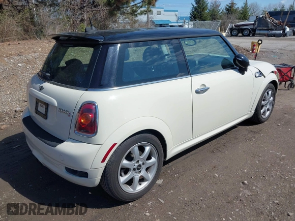 2010 MINI Hardtop S with VIN WMWMF7C55ATZ71881, listed as a IAAI auction lot 41893555 with 77,953 mi miles and . Bid and sale history available at DreamBid. Image 4.