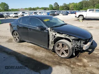 2012 Lexus IS 250 with VIN JTHBF5C2XC5172219, listed as a Copart auction lot 52424535 with 214,450 mi miles and Salvage title. Bid and sale history available at DreamBid. Image 4.