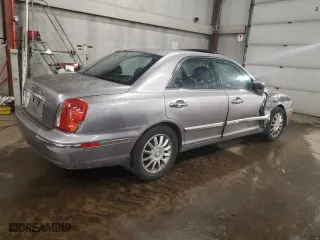 2005 Hyundai XG350 with VIN KMHFU45E05A420459, listed as a Copart auction lot 85976864 with 93,068 mi miles and Salvage Title. Bid and sale history available at carsss.com. Image 3.