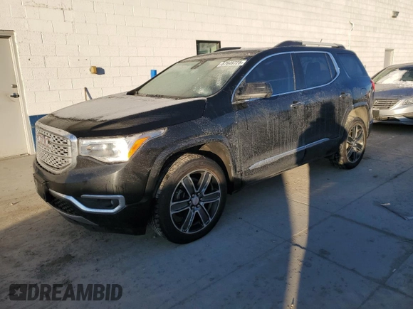 2019 GMC Acadia Denali with VIN 1GKKNXLS2KZ181539, listed as a Copart auction lot 87649725 with 131,682 mi miles and Salvage title. Bid and sale history available at DreamBid. Image 1.