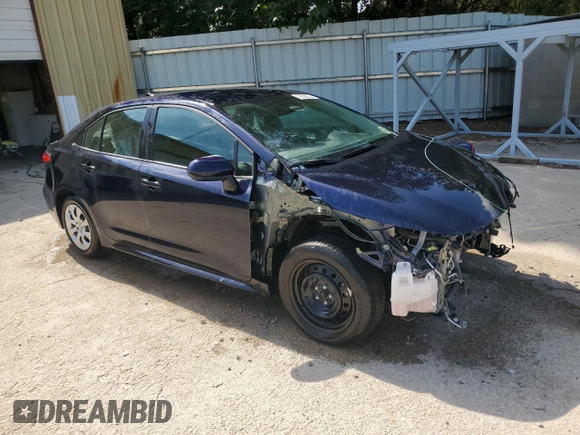 2024 Toyota Corolla LE with VIN 5YFB4MDE9RP163548, listed as a Copart auction lot 63013905 with 25,322 mi miles and Clean title. Bid and sale history available at DreamBid. Image 4.