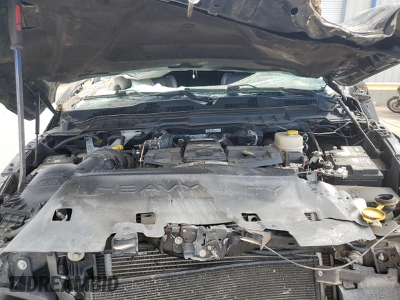 2018 Ram 2500 Laramie with VIN 3C6UR5NL7JG426666, listed as a Copart auction lot 56964865 with 77,686 mi miles and Salvage title. Bid and sale history available at DreamBid. Image 11.