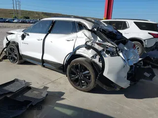 2021 Chevrolet Blazer RS with VIN 3GNKBERS4MS528859, listed as a IAAI auction lot 41312311 with 49,344 mi miles and . Bid and sale history available at DreamBid. Image 3.