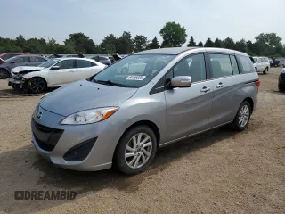 2015 Mazda 5 Sport with VIN JM1CW2BL4F0181336, listed as a Copart auction lot 60156025 with 72,079 mi miles and Salvage title. Bid and sale history available at DreamBid. Image 1.