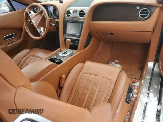 2013 Bentley Continental GT with VIN SCBFT7ZA6DC083298, listed as a Copart auction lot 44535825 with Not Provided miles and Clean Title. Bid and sale history available at DreamBid. Image 8.