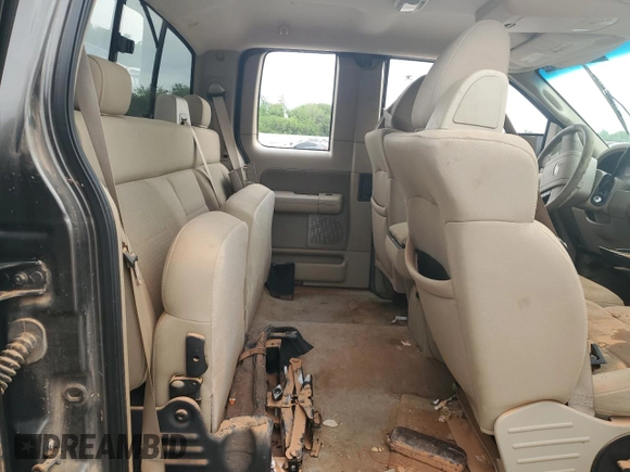 2006 Ford F-150 STX with VIN 1FTRX12WX6KA81242, listed as a Copart auction lot 54103735 with Not provided miles and Salvage title. Bid and sale history available at DreamBid. Image 10.
