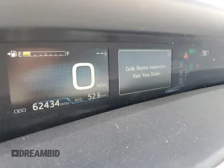 2016 Toyota Prius Four with VIN JTDKARFU1G3525730, listed as a Copart auction lot 47056345 with 62,434 mi miles and Salvage Title. Bid and sale history available at carsss.com. Image 9.