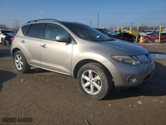 2010 Nissan Murano S with VIN JN8AZ1MU0AW008292, listed as a Copart auction lot 48413265 with 180,949 mi miles and Salvage Title. Bid and sale history available at carsss.com. Image 4.