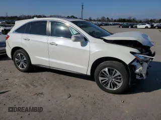 2018 Acura RDX w/Advance Pkg with VIN 5J8TB3H74JL012518, listed as a Copart auction lot 43833485 with 77,828 mi miles and Salvage Title. Bid and sale history available at carsss.com. Image 4.