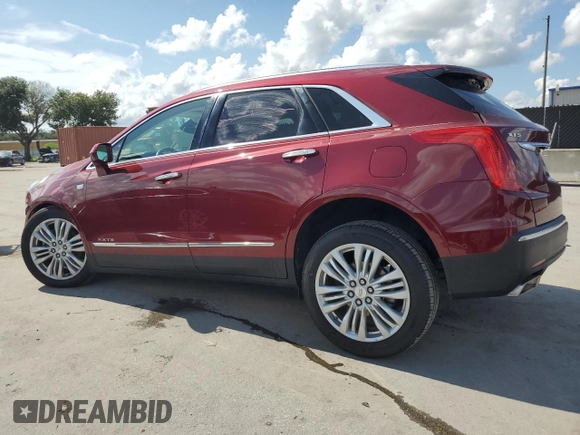 2018 Cadillac XT5 Premium Luxury FWD with VIN 1GYKNERSXJZ209846, listed as a Copart auction lot 62358205 with 53,232 mi miles and Salvage title. Bid and sale history available at DreamBid. Image 2.