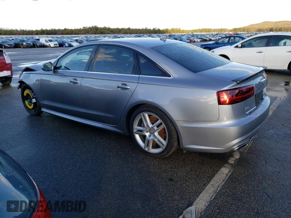 2016 Audi A6 3.0T Premium Plus with VIN WAUFGAFC2GN022086, listed as a Copart auction lot 38507383 with 65,122 mi miles. Bid and sale history available at carsss.com. Image 2.