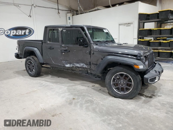 2023 Jeep Gladiator Sport с VIN 1C6HJTAG6PL584627, выставлен на аукционе Copart как лот 50876195 с пробегом 7 019 миль миль и Чистый • Clean title. История ставок и продаж доступна на DreamBid. Изображение 4.
