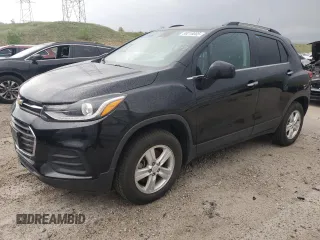 2017 Chevrolet Trax LT z VIN 3GNCJPSB9HL266382, wystawiony jako Copart lot #59219005 z przebiegiem 81 437 mil mil oraz Czysty tytuł • Clean title. Historia ofert i sprzedaży dostępna na DreamBid. Obrazek 1.