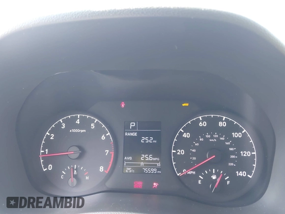 2018 Hyundai Accent SE with VIN 3KPC24A36JE033486, listed as a IAAI auction lot 41995147 with 75,599 mi miles. Bid and sale history available at carsss.com. Image 7.