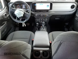 2025 Jeep Wrangler Sport S with VIN 1C4PJXDN9SW557497, listed as a Copart auction lot 63603555 with 4,443 mi miles and Clean title. Bid and sale history available at DreamBid. Image 8.
