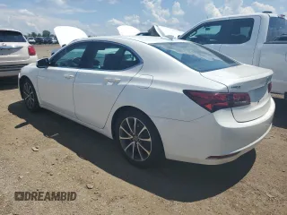 2015 Acura TLX Technology with VIN 19UUB2F54FA005541, listed as a Copart auction lot 62336535 with 89,327 mi miles and Salvage title. Bid and sale history available at DreamBid. Image 2.