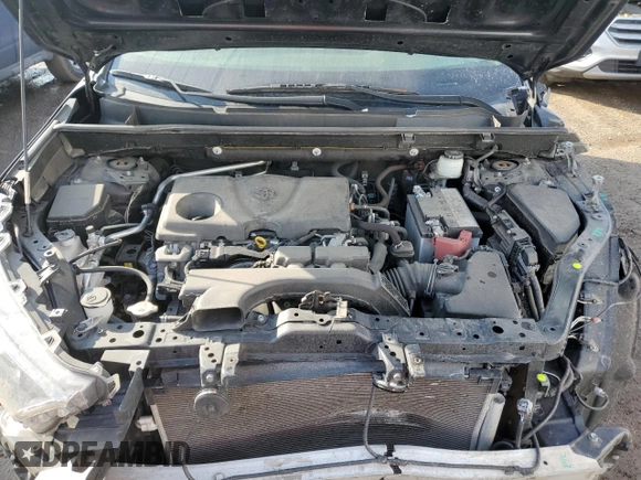 2019 Toyota RAV4 XLE with VIN JTMP1RFV3KD040457, listed as a Copart auction lot 46469435 with 62,067 mi miles and Salvage Title. Bid and sale history available at carsss.com. Image 12.