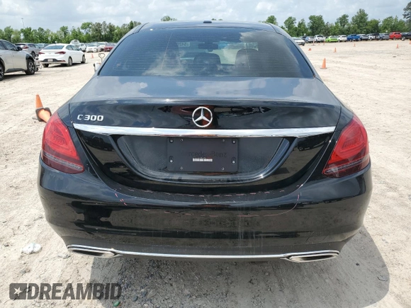 2021 Mercedes-Benz C 300 с VIN W1KWF8DB0MR646536, выставлен на аукционе Copart как лот 54263185 с пробегом 38 320 миль миль и Списание • Salvage title. История ставок и продаж доступна на DreamBid. Изображение 6.