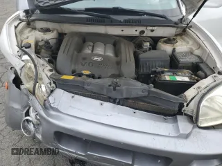 2002 Hyundai Santa Fe GLS with VIN KM8SC73D02U311622, listed as a Copart auction lot 71742874 with 99,807 mi miles and Salvage Title. Bid and sale history available at carsss.com. Image 13.