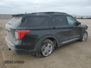 2020 Ford Explorer XLT with VIN 1FMSK8DH5LGD16535, listed as a Copart auction lot 44699695 with 46,678 mi miles and Salvage Title. Bid and sale history available at carsss.com. Image 3.