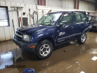 2001 Chevrolet Tracker ZR2 z VIN 2CNBJ734316948149, wystawiony jako Copart lot #47033505 z przebiegiem 136 903 mil mil oraz Szkoda całkowita • Salvage title. Historia ofert i sprzedaży dostępna na DreamBid. Obrazek 1.