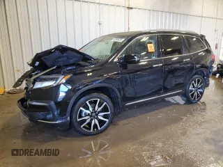 2022 Honda Pilot Touring 7-Passenger with VIN 5FNYF6H63NB022810, listed as a Copart auction lot 42806635 with 0 mi miles and Salvage Title. Bid and sale history available at carsss.com. Image 1.