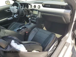 2018 Ford Mustang EcoBoost Premium with VIN 1FATP8UHXJ5155575, listed as a Copart auction lot 57527085 with 138,033 mi miles and Salvage title. Bid and sale history available at DreamBid. Image 8.