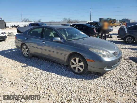 2005 Lexus ES 330 with VIN JTHBA30G055079618, listed as a Copart auction lot 46855205 with 80,313 mi miles and Salvage Title. Bid and sale history available at carsss.com. Image 4.