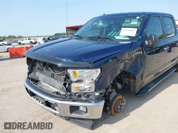 2017 Ford F-150 XL with VIN 1FTEW1EP6HKE18854, listed as a IAAI auction lot 42360089 with 43,389 mi miles and . Bid and sale history available at DreamBid. Image 6.