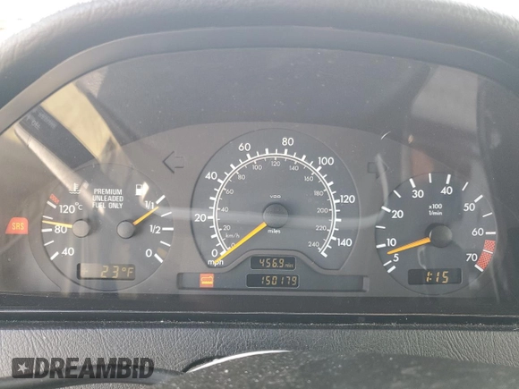 1998 Mercedes-Benz C 230/260/280/320 with VIN WDBHA23G5WA537419, listed as a Copart auction lot 88290375 with 150,179 mi miles and Salvage Title. Bid and sale history available at carsss.com. Image 9.