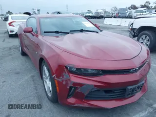 2016 Chevrolet Camaro 1LT with VIN 1G1FB1RS6G0142452, listed as a IAAI auction lot 41896232 with 92,473 mi miles. Bid and sale history available at carsss.com. Image 1.