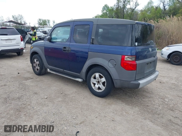 2003 Honda Element EX with VIN 5J6YH28583L015995, listed as a IAAI auction lot 42037146 with 250,595 mi miles and . Bid and sale history available at DreamBid. Image 3.