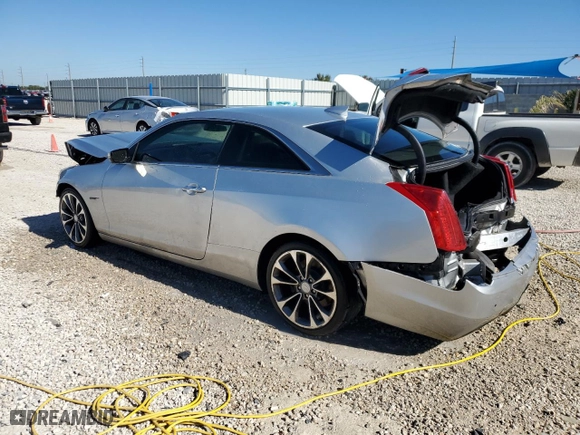 2015 Cadillac ATS Coupe Luxury RWD with VIN 1G6AB1RXXF0143019, listed as a Copart auction lot 82782234 with 82,843 mi miles and Non Repairable. Bid and sale history available at carsss.com. Image 2.