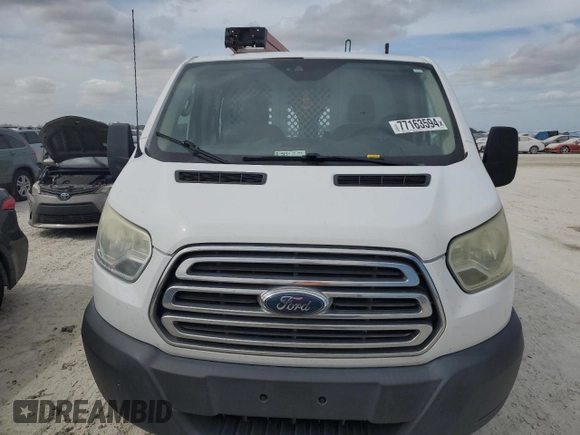 2016 Ford Transit Cargo with VIN 1FTYR1ZM2GKA46996, listed as a Copart auction lot 77163594 with Not Provided miles and Salvage Title. Bid and sale history available at DreamBid. Image 5.